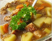 Картофель с курицей