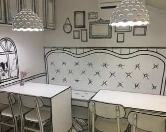 В Южной Корее появилось «нарисованное» кафе
