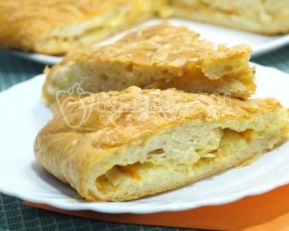 Пирог с капустой в духовке